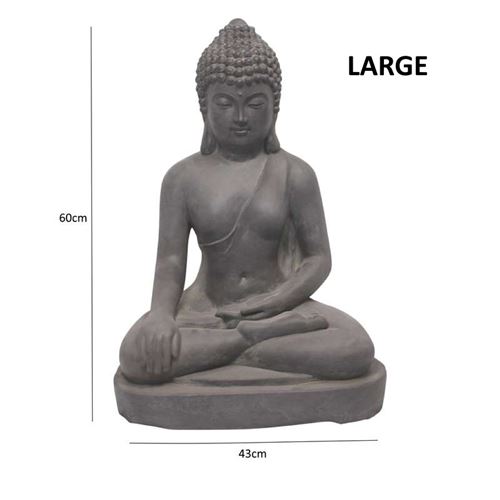 Sitting Buddha Garden Statue